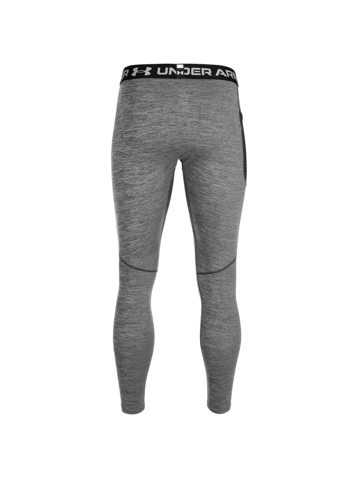 Under Armour Funktionstights ColdGear Armour Twist in grau / schwarz  günstig kaufen | limango