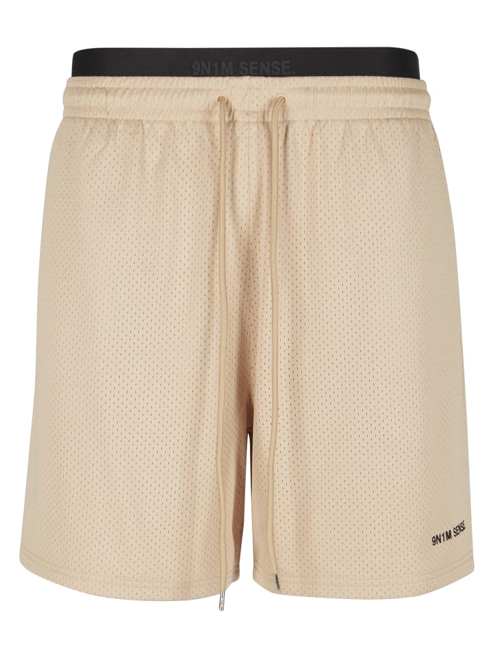 Mesh Short in softmocca