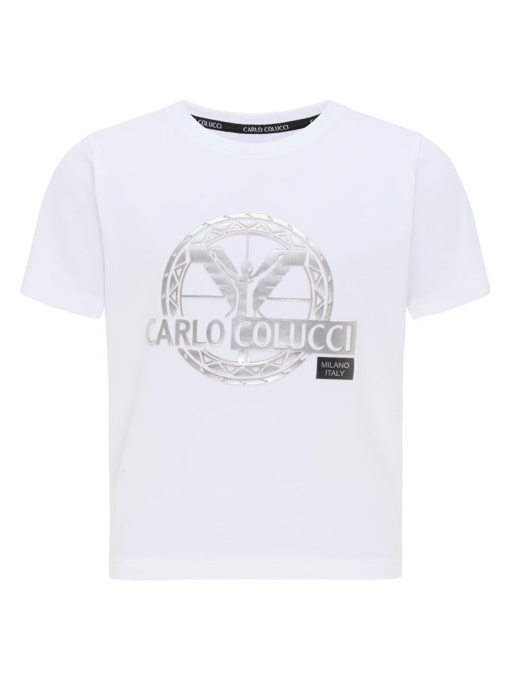 T-Shirt Canazza in Weiß