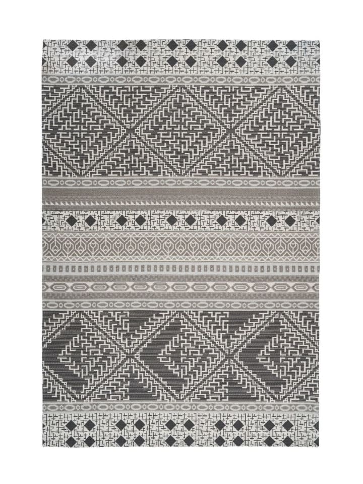 Flachgewebe Teppich Yvonne 225 - Taupe / Creme