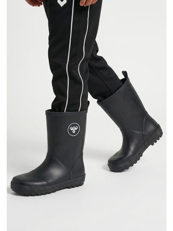 Gummi Stiefel Rubber Boot Draußen Kinder in BLACK