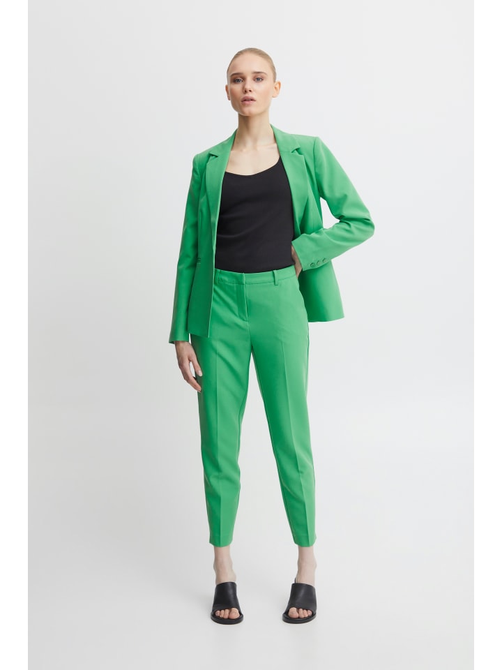 Anzug IHLEXI Classic fit in Greenbriar