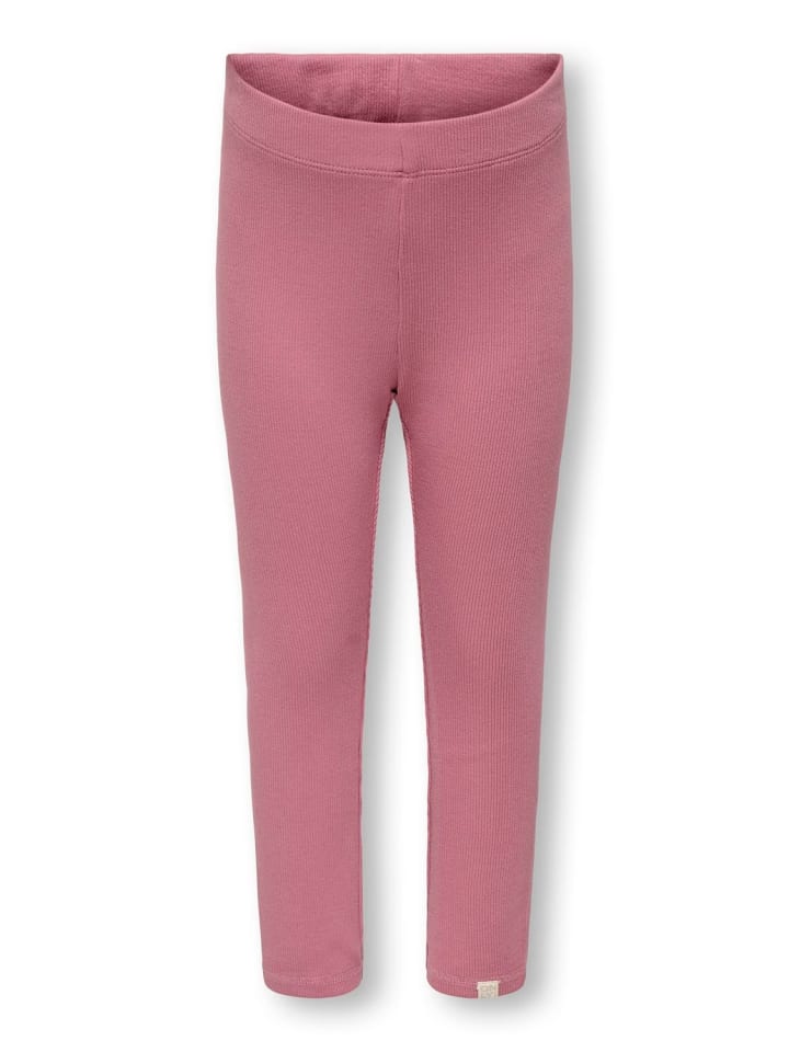 Rippstrick-Leggings Kmgtrinny Mini in heather rose