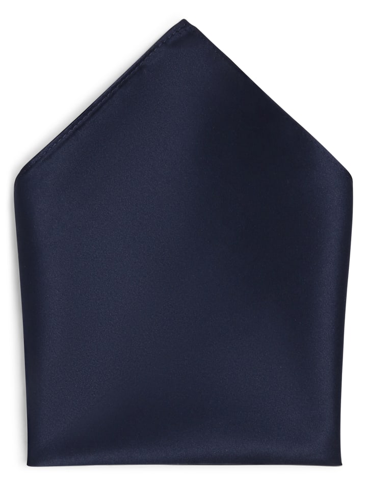 Einstecktuch in marine - 0001