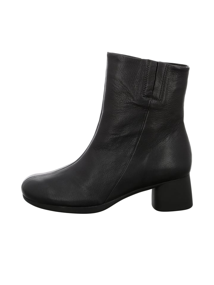 Komfort Stiefeletten in Schwarz