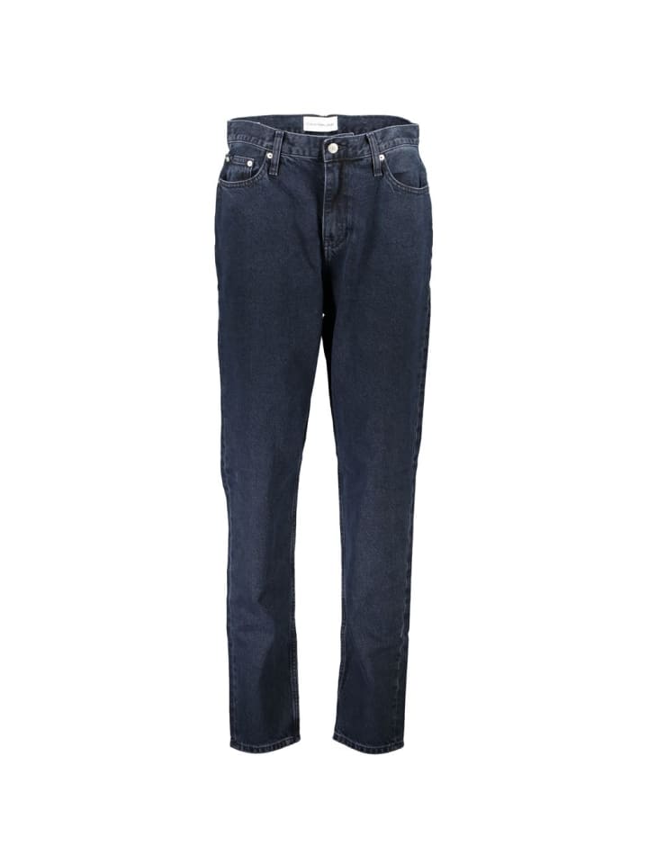 Blau Baumwolle Damen Jeans