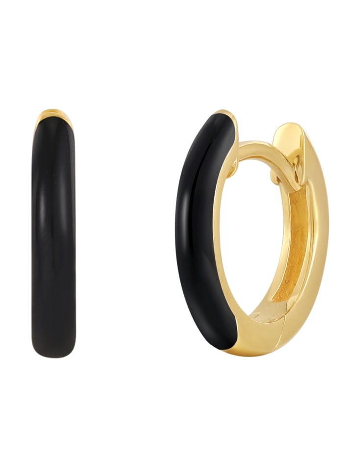 Creolen aus Sterling Silber in gelbgold