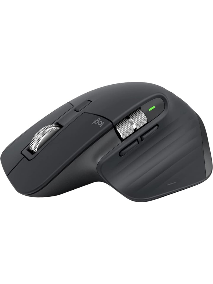 MX Master 3S die perfekte Maus für jeden Moment Ihres Workflows in Schwarz