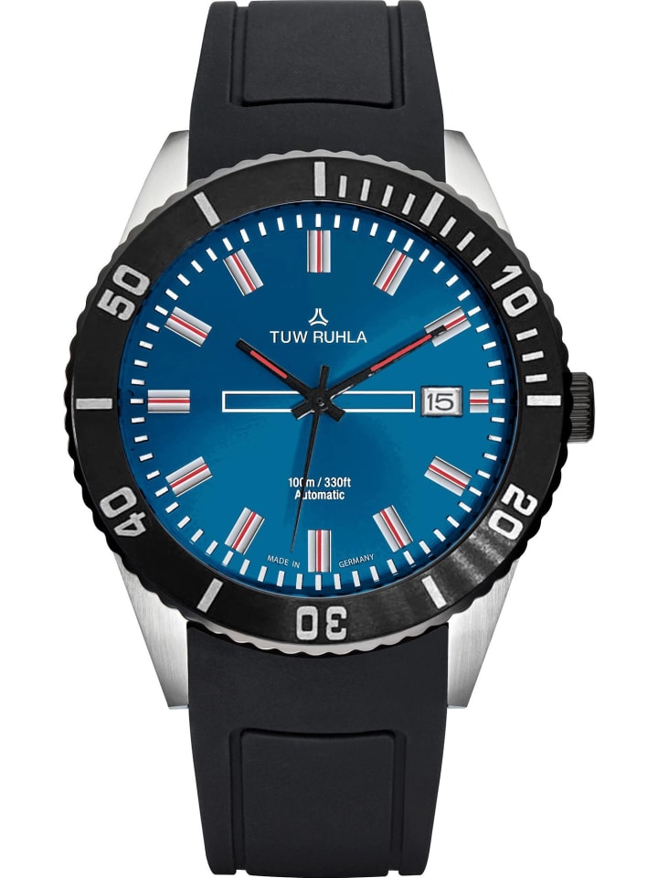 Uhr in Blau