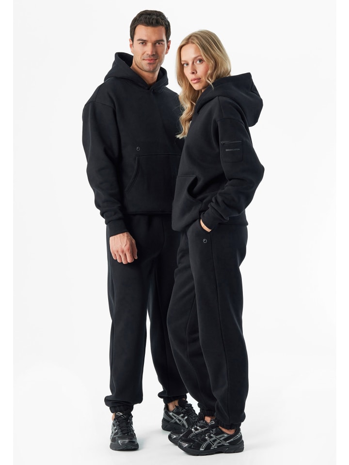 Sweathose "PARKERR" in Schwarz