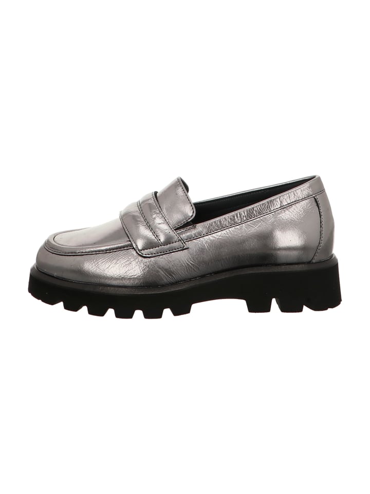 Plateau Slipper in Silber