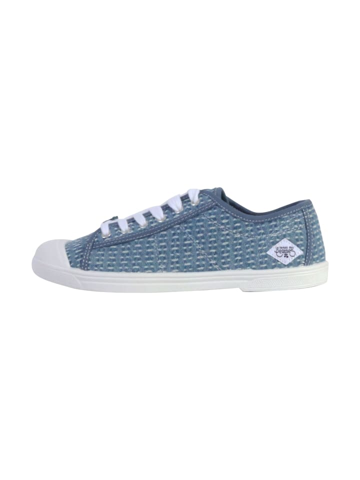 Schnür-Tennisschuhe Basic 02 Blau