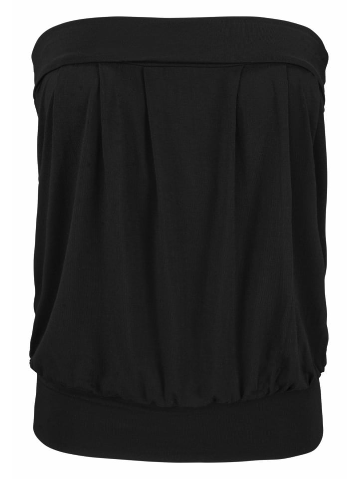 Bandeautop in schwarz