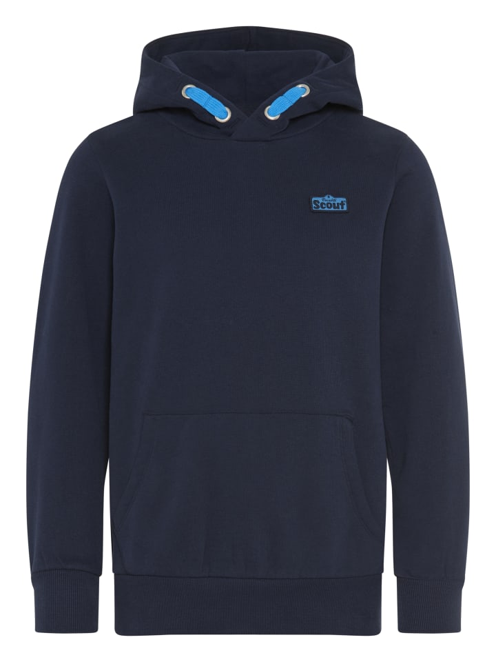 Kapuzensweatshirt in marine