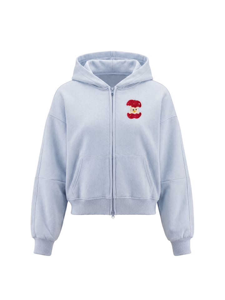 Women Hoodie in Light Blue