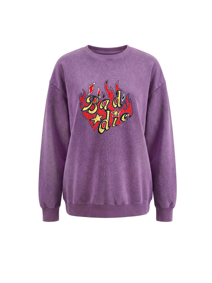 Women Hoodie in Purple