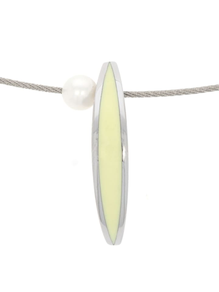 Atelier Collier "mit Süßwasserzuchtperle 45 cm" in Silber