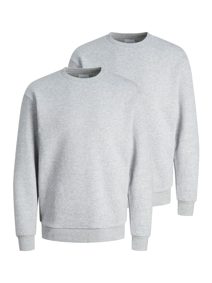 Sweatshirt Bradley in Hellgrau