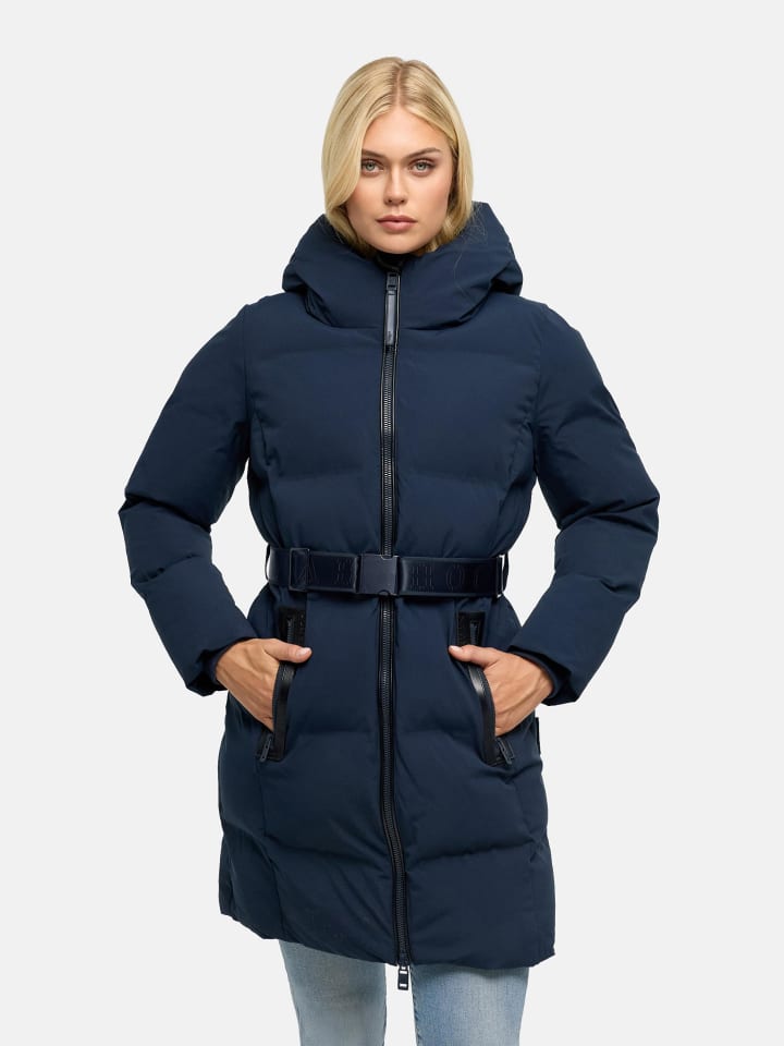 Funktionsmantel Wolkenwichtel 14 in Navy