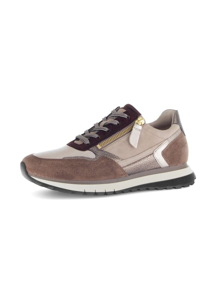 Sneaker low in braun
