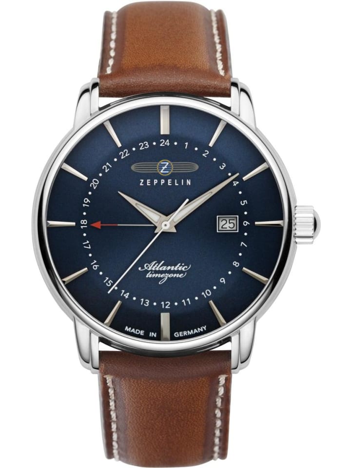 Uhr in Blau