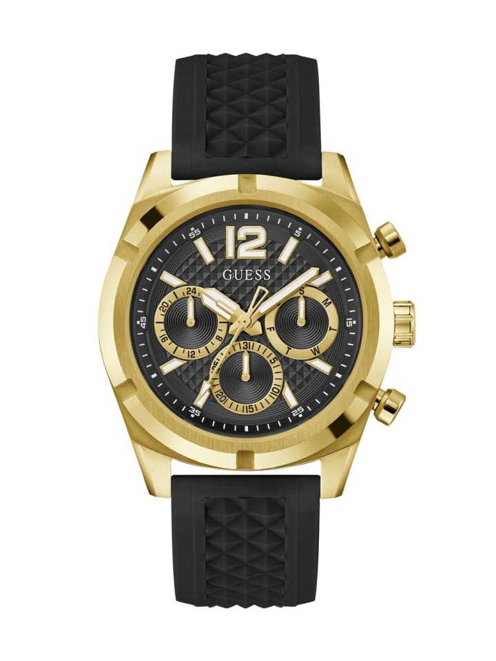 Quarzuhr GW0729G2 in Schwarz
