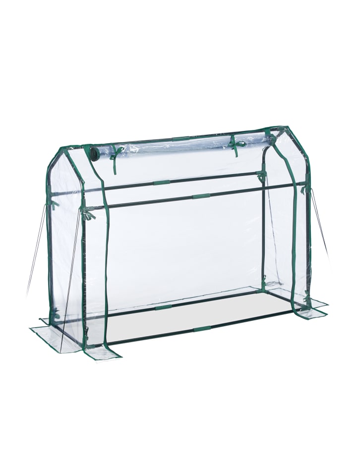 Foliengewächshaus in Transparent - (B)124 x (H)92 x (T)42 cm