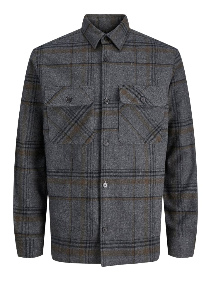 Overshirt in Dark Grey