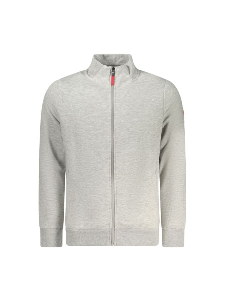 Grau Grün Baumwolle Herren Sweatshirt