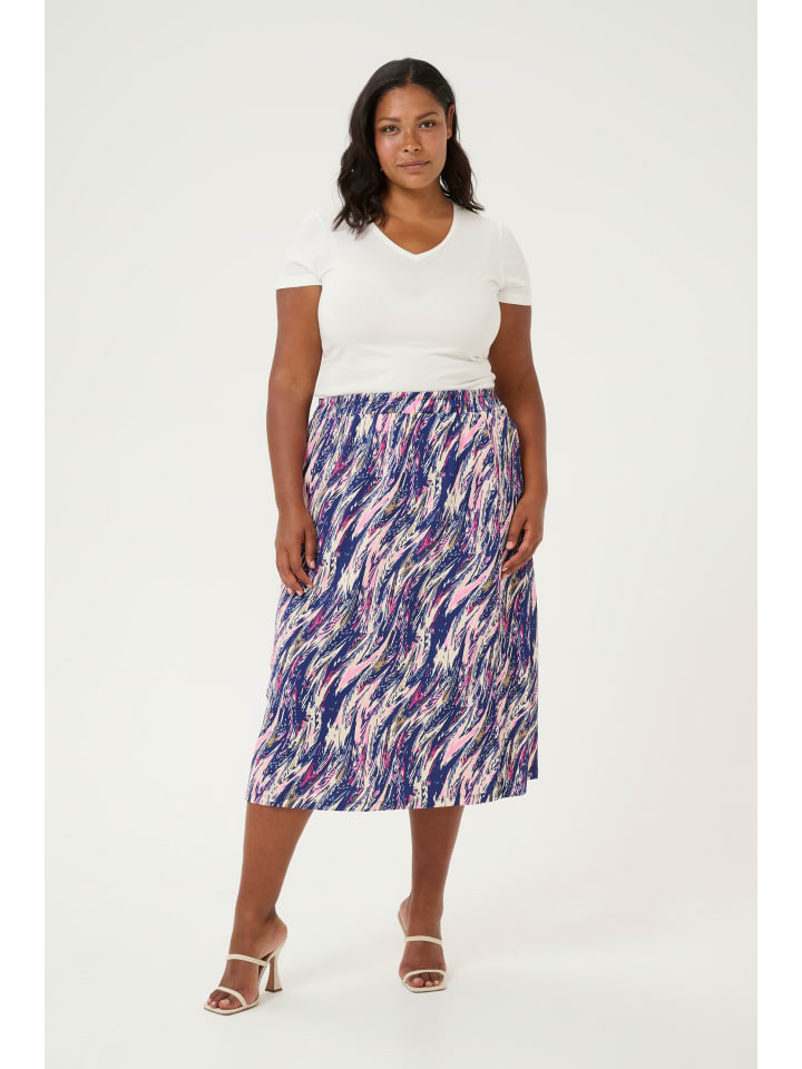 Rock KCginny A-shape in Abstract Multi Color Print