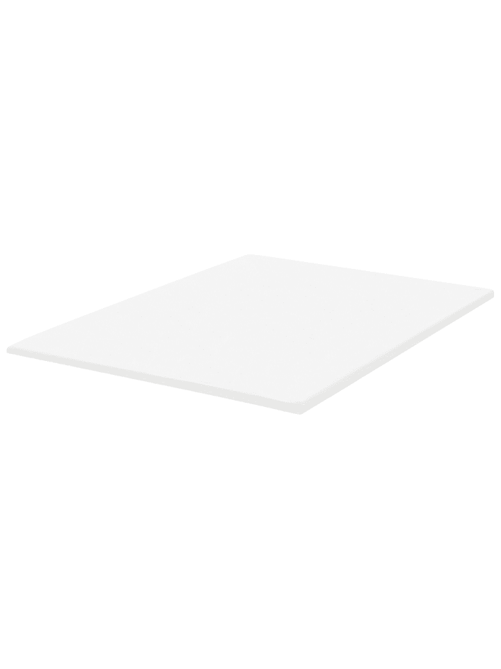 Topper RESTFUL in Weiß - (W) 180 x (H) 3.5 x (L) 200 cm