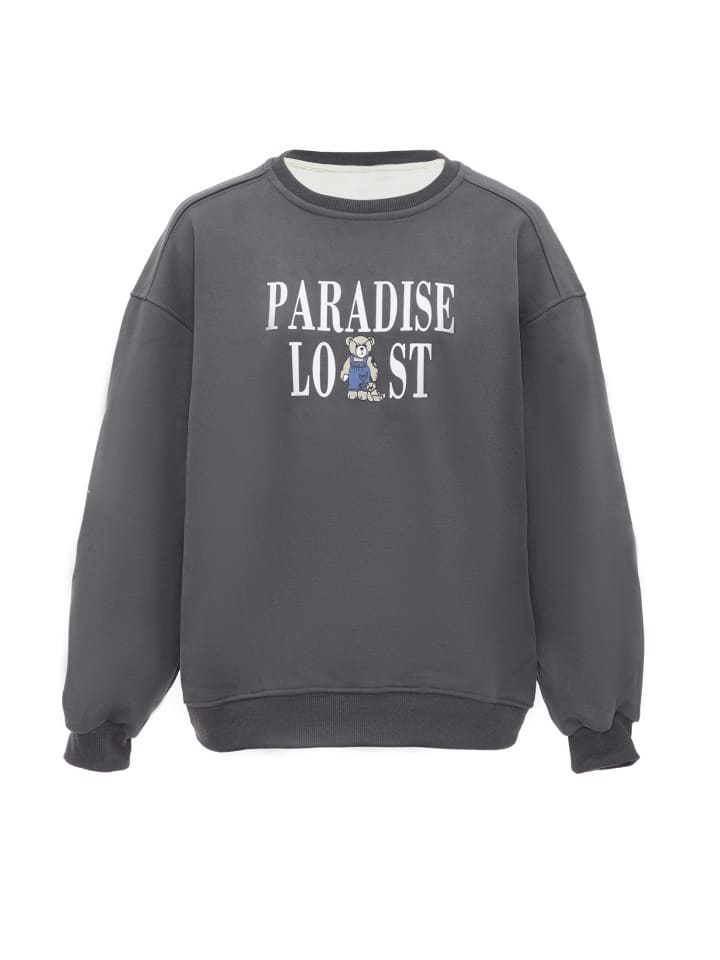 Damen Sweatshirt in Schwarz