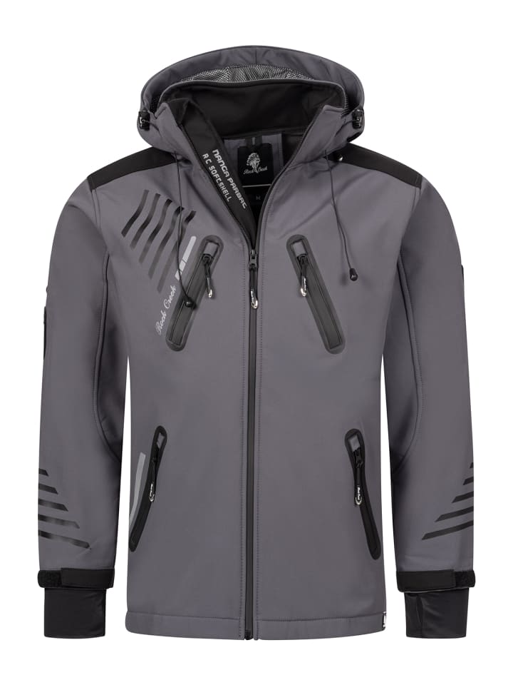 Jacke in Anthrazit