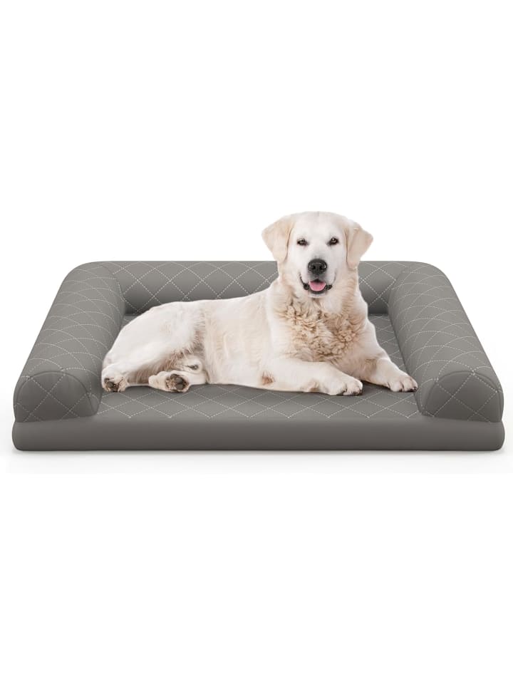 Orthopädisches Hundebett in Grau