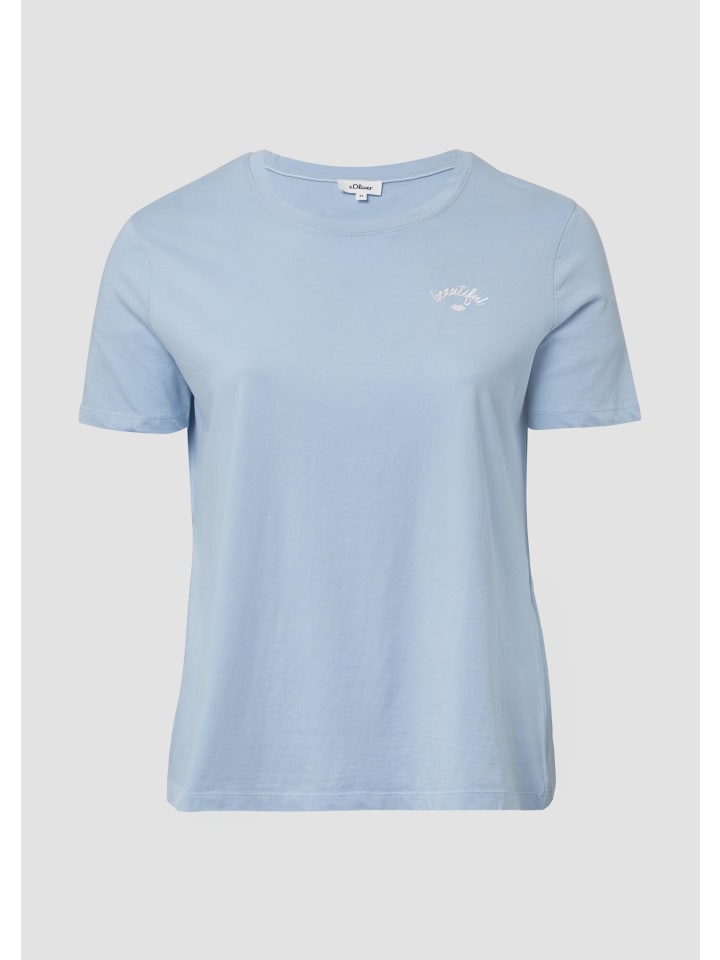 T-Shirt in 50D9_hellblau