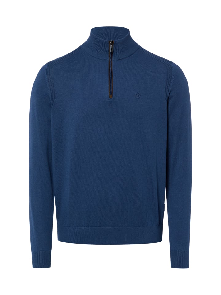 Strickpullover in blau - 0002