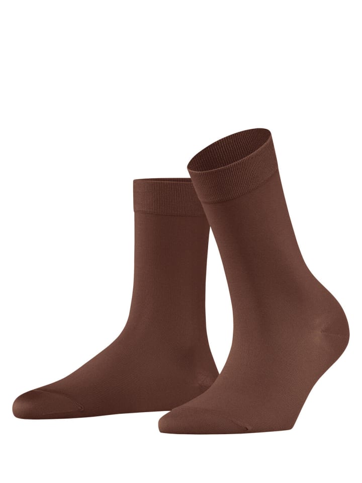 Cotton Touch Socke in Brandy