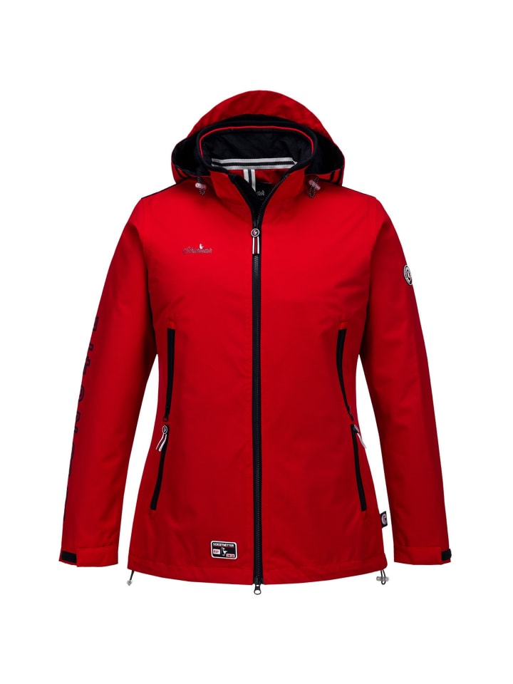 Funktionsjacke "Küstendeern Kaya" in red