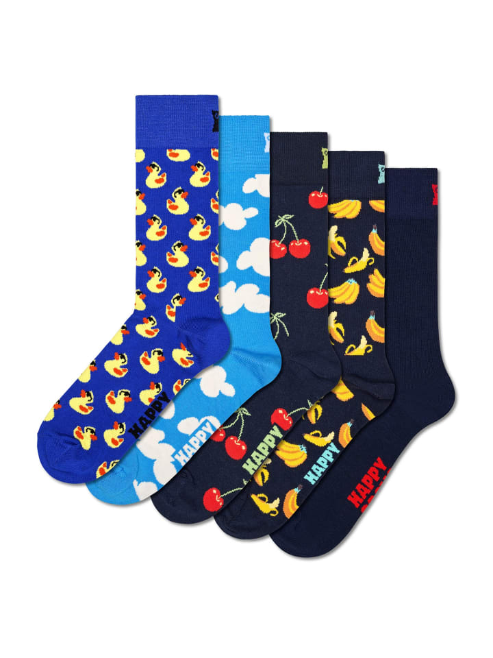 Socken 5er Pack in Rubber Ducks