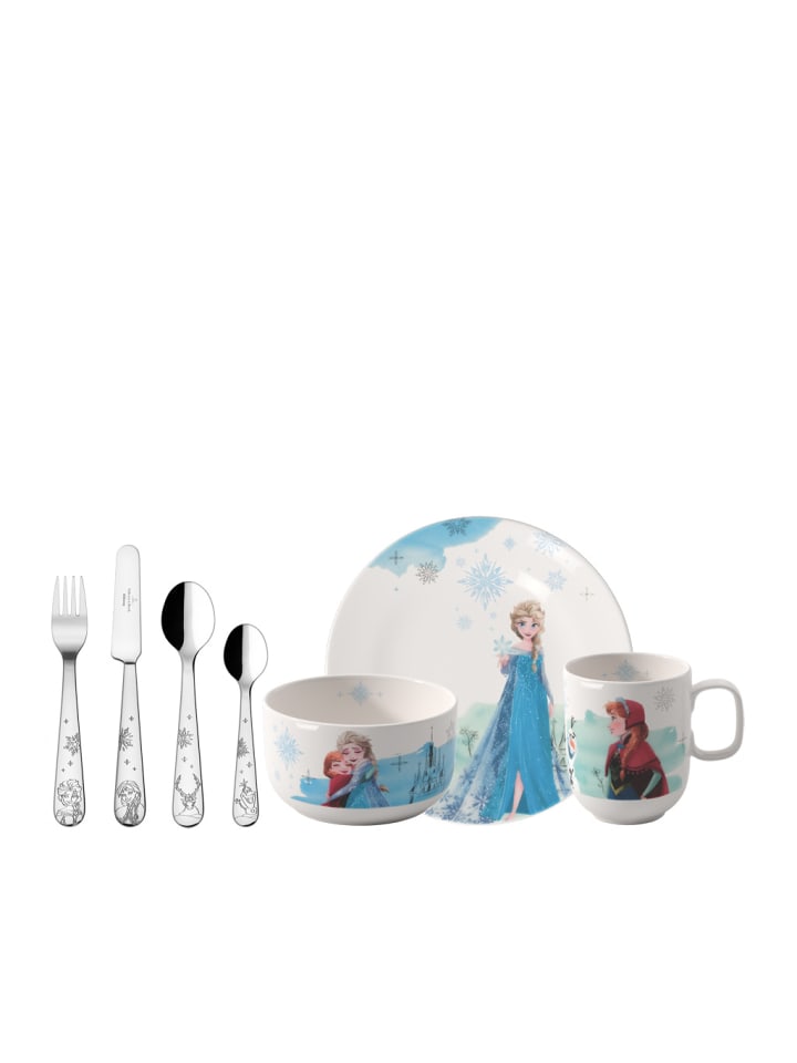 7-tlg. Kindergeschirr-Set Disney Frozen in Bunt