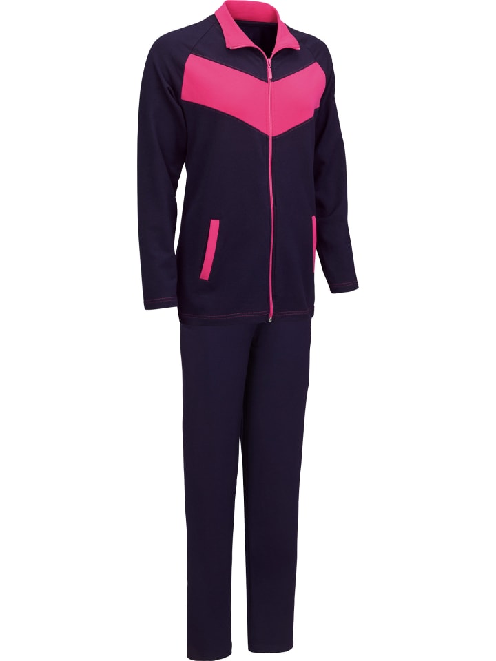 Sweat Freizeitanzug in pink