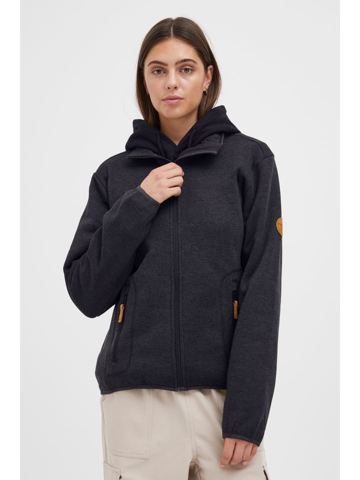 Fleecejacke NBSamana W in Schwarz