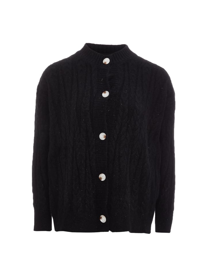 Women Strickjacke in Schwarz