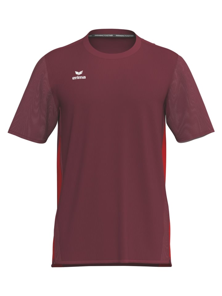 Kinder T-Shirt function in bordeaux/rot
