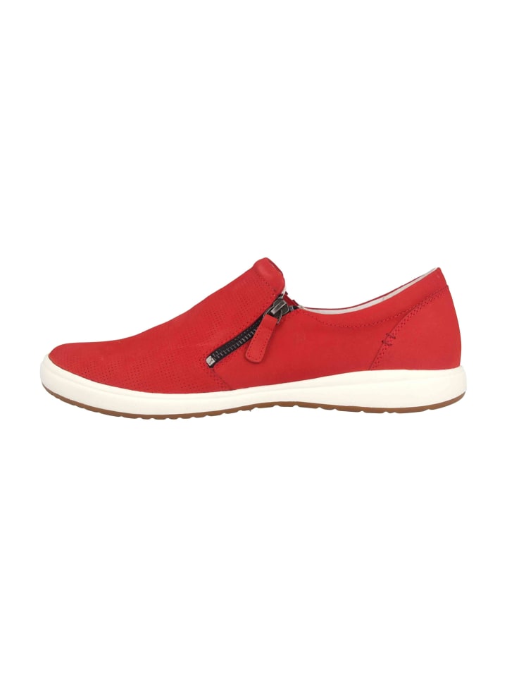 Halbschuhe in Rot