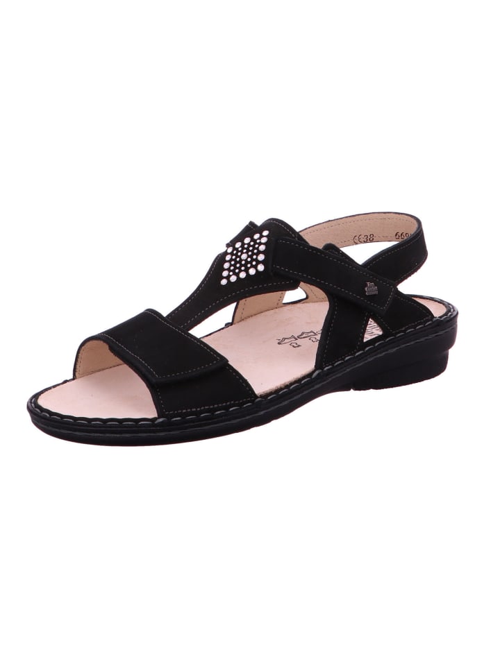 Sandalette in schwarz