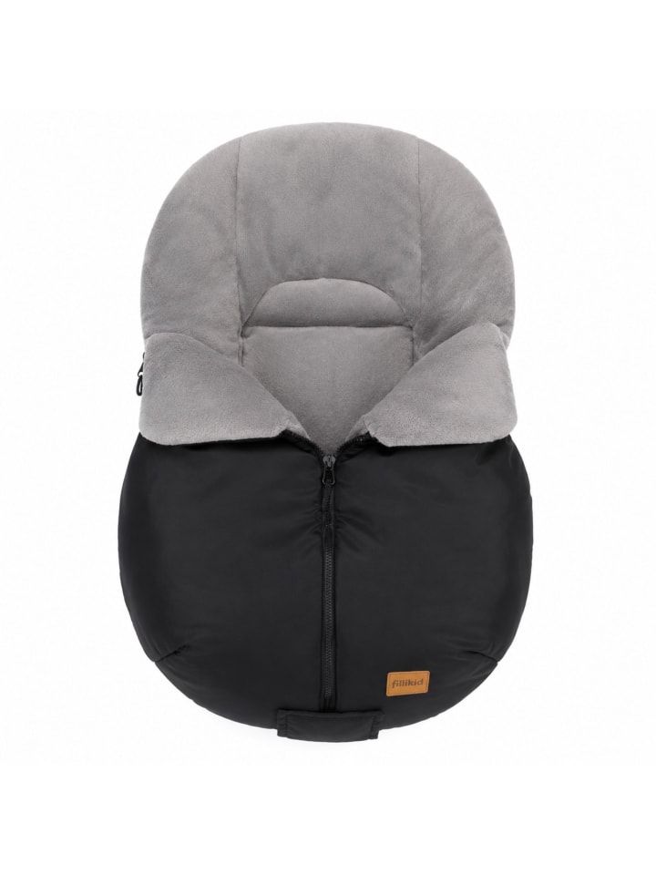 Winterfußsack Sella Exklusiv in Schwarz