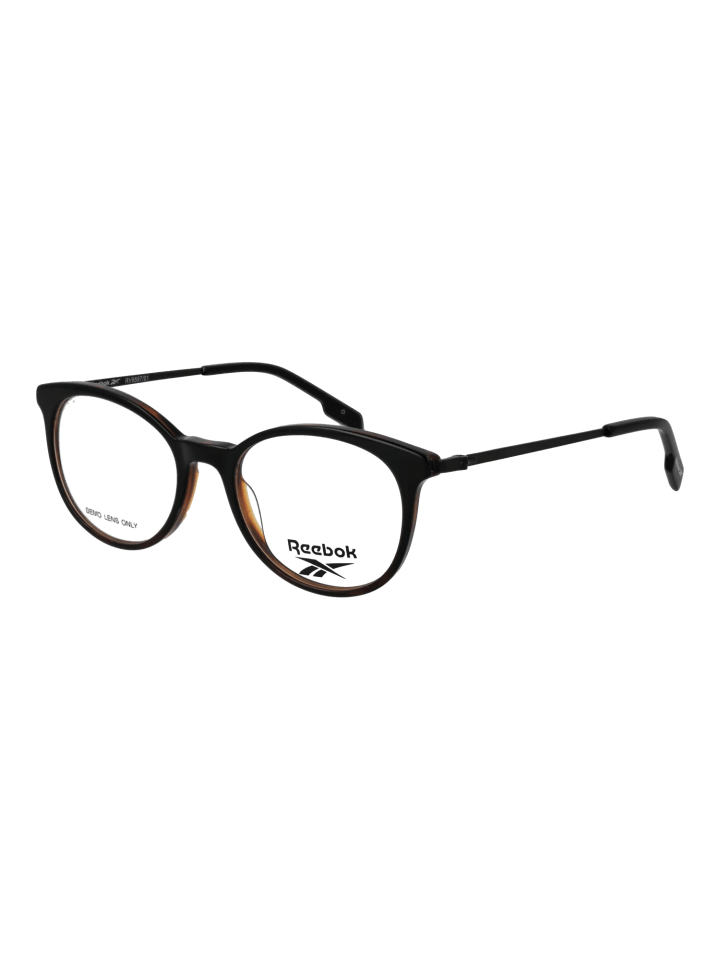 Unisex Optische Fassungen Rund Schwarz