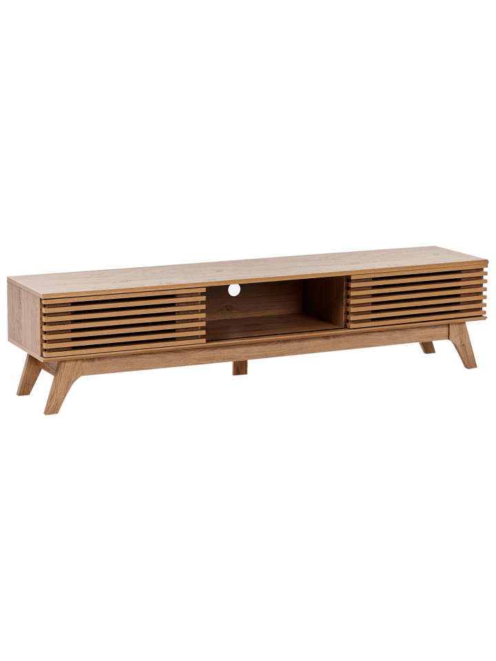 TV-Schrank TOLEDO in Braun - (W) 180 x (H) 44 x (L) 40 cm