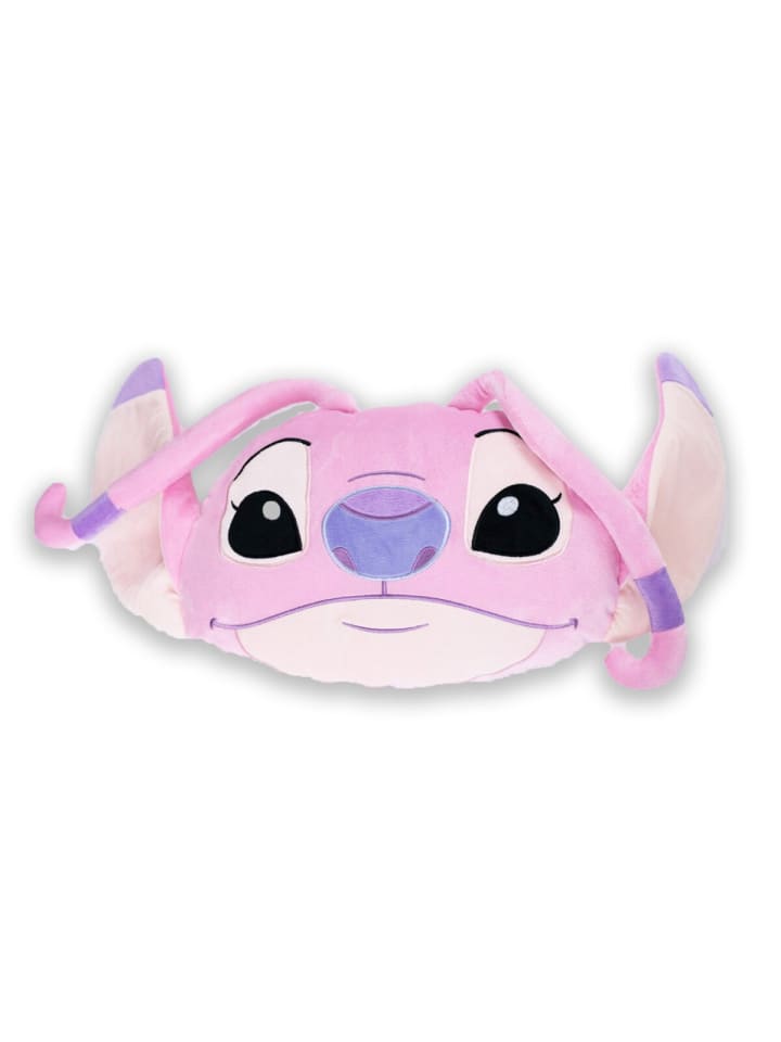 Lilo & Stitch Kissen – Angel Pink Dekokissen in 3D-Optik für Sofa in Rosa